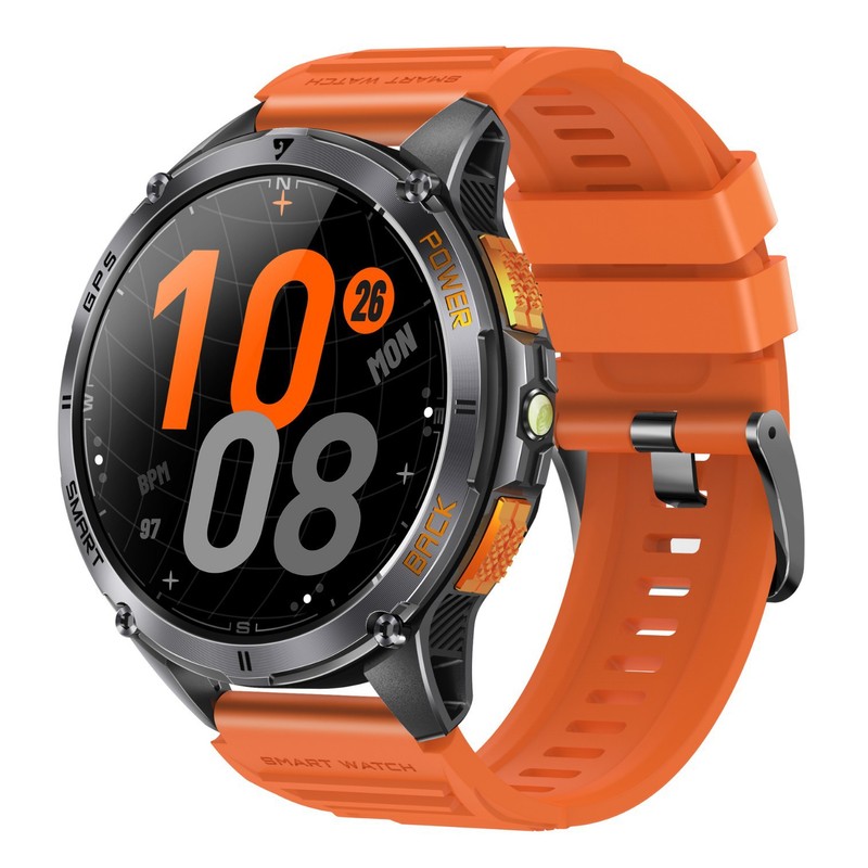 K67A  Smart watch 智能手表1.43AMOLED GPS+4GB本地储存外贸款现|undefined