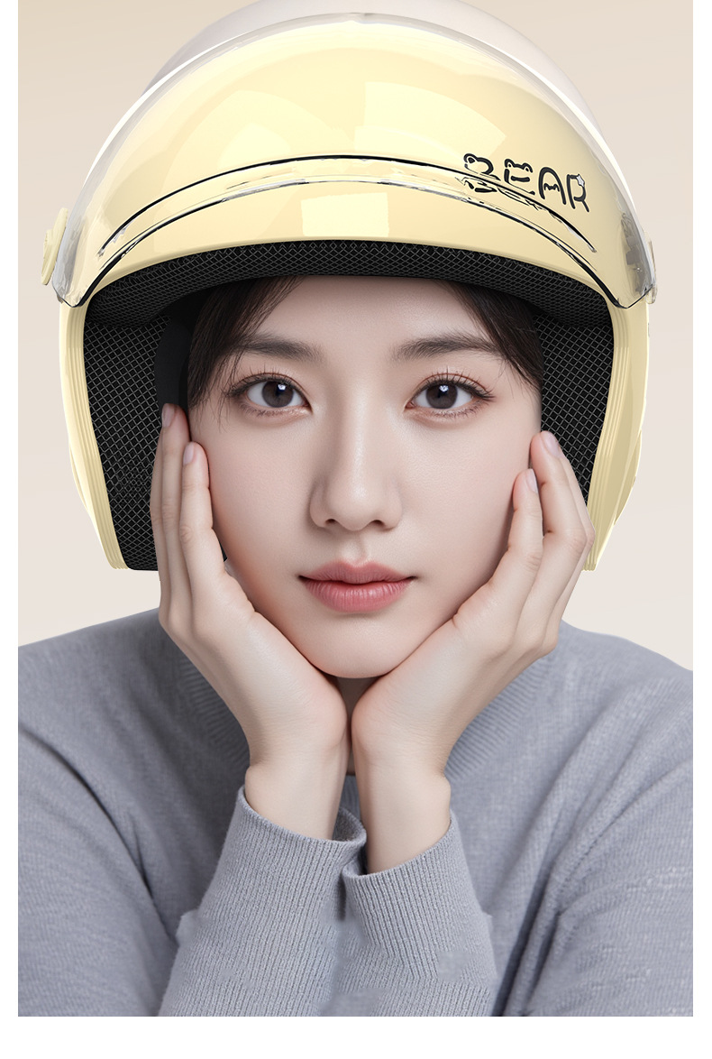 Electric Vehicle Helmet Winter Warm Men Women Universal