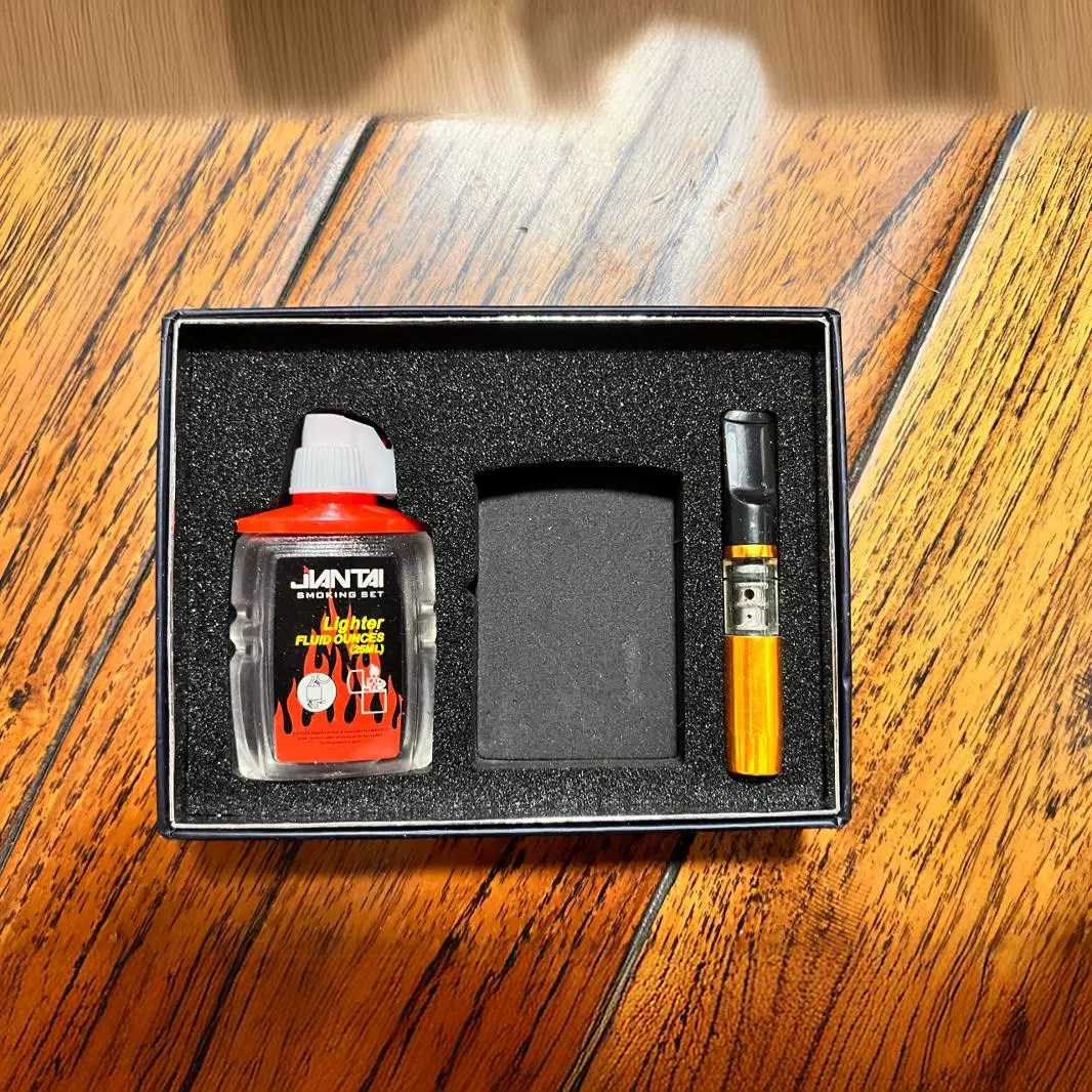 Прямые продажи с фабрики, керосиновая зажигалка, подарочная коробка, жесткий футляр