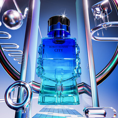 外国貿易クロスボーダーtemu希音香水木質調男性ロボット淡香水perfumes卸売りカスタマイズ