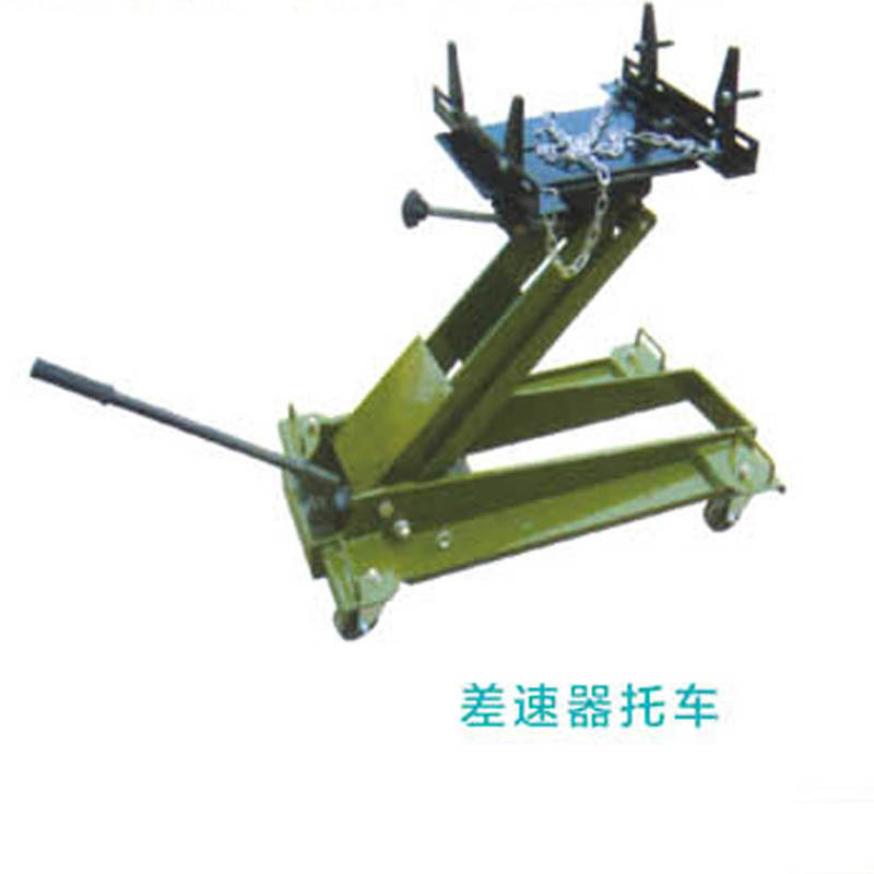 1T变速箱拆装托架东风卡车后牙包差速器低位运送器拆装托车