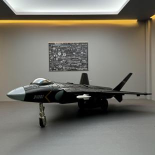 Car to Genuine 1:68 J -31 Stealth Fighter Alloy Military Aircraft Model Toy Huili Sound Effect Ornaments