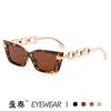 Sunglasses, trend chain, 2023 collection, city style, European style, cat's eye, wholesale