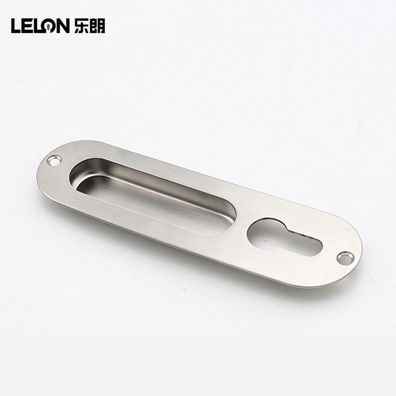 Cerradura Oculta para Puerta Corredera de Acero Inoxidable 304 con Gancho Único para Cocina y Puertas de Madera