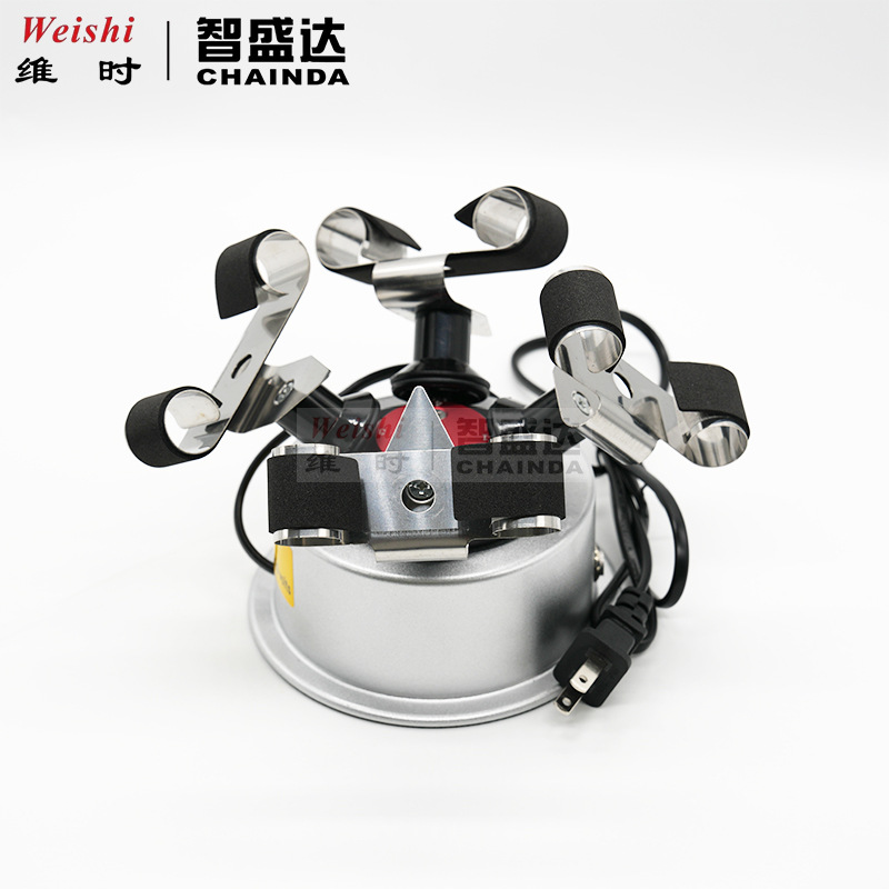 修表工具摇表器自转仪机械手表上链机4位转表机全自动上弦发条