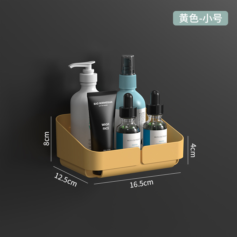 Baño Estante de almacenamiento inodoro lavabo cocina almacenamiento Punch-free baño montado en la pared