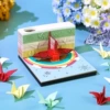 Origami time 2026 weekly calendar (English) with light