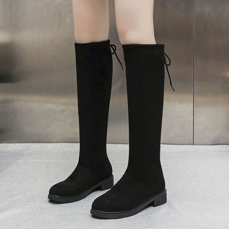 Over-The-Knee Flat Long Boots for Women, 2026 New Model, Women's Boots, Martin Boots, Winter Fleece-Lined Lace-Up High Boots Over-The-Knee Flat Long Boots for Women, 2026 New Model, Women's Boots, Martin Boots, Winter Fleece-Lined Lace-Up High Boots