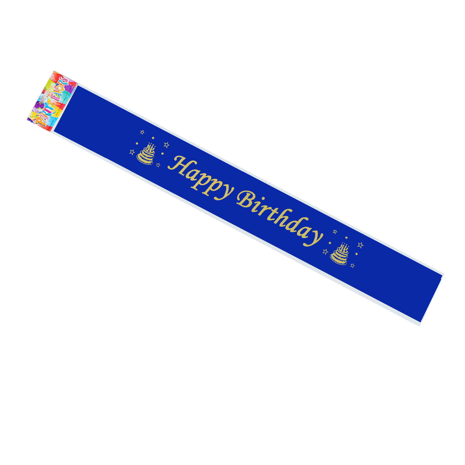 Feliz cumpleaños impresión de serigrafía inglesa correa de hombro para fotos accesorios suministros de fiesta transfronterizos varios estilos de venta transfronterizas