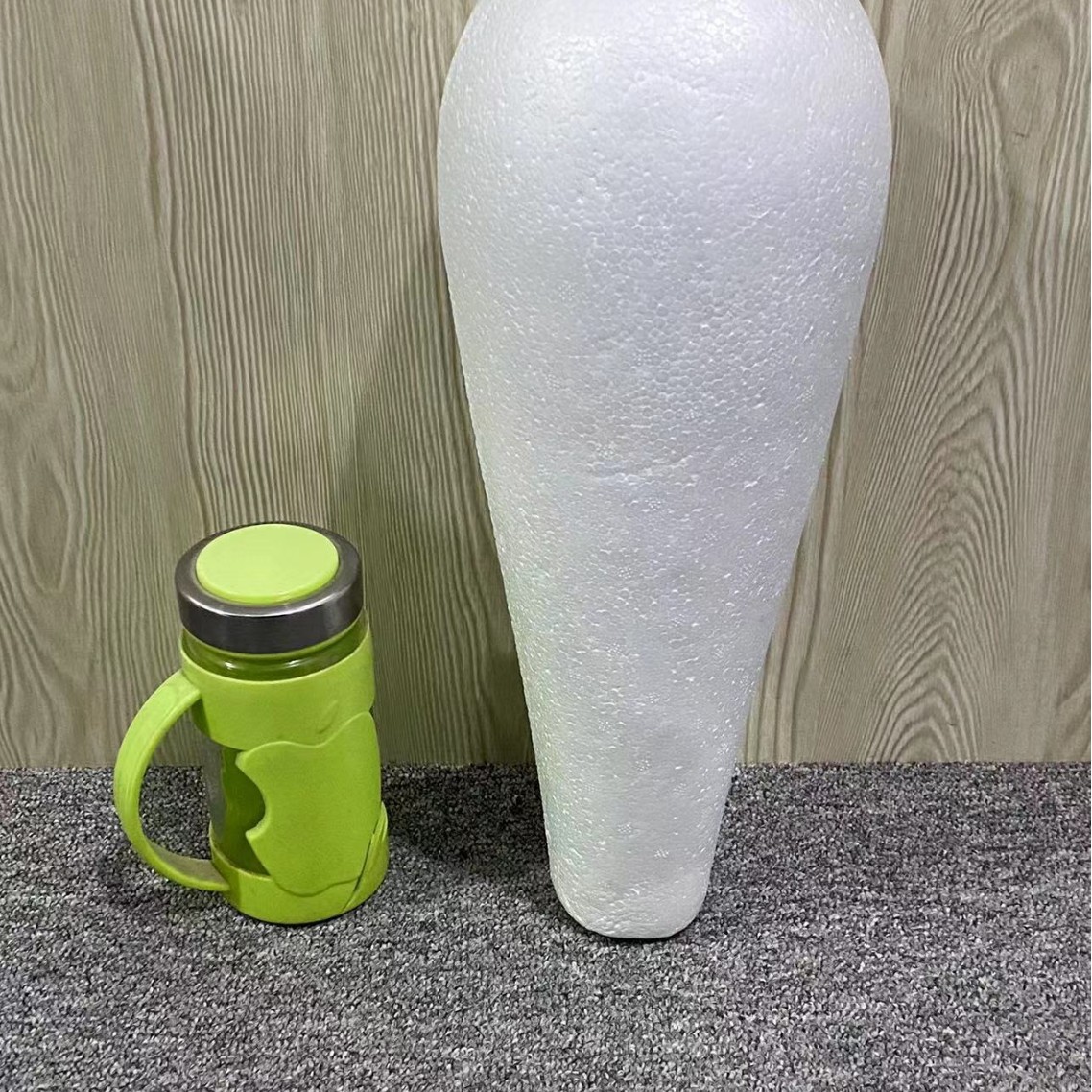 Oso Rosa molde oso modelo embrión blanco Qixi Día de San Valentín EPS Poli Dragón blanco espuma oso Clavel