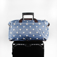韩版防水便携折叠旅行包单肩手提行李袋大容量拉杆箱飞机包收纳袋