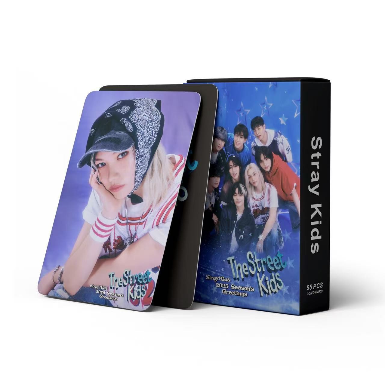 Cadena total de gran cantidad de nuevos productos en stock 55 tarjetas de álbum SKMyBreath KPOP estrella alrededor de la tarjeta de colección LOMO