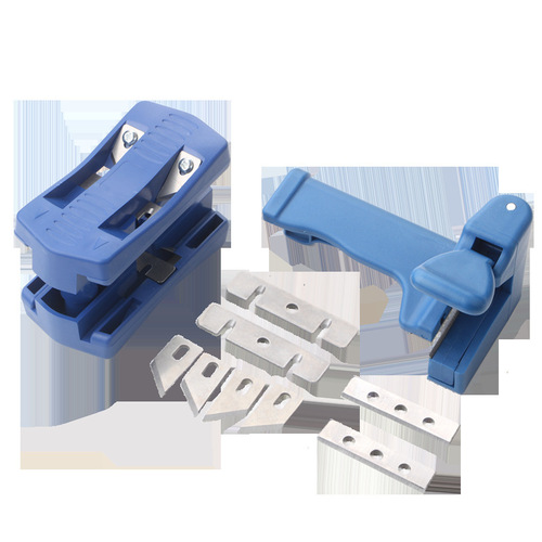 Manual edge trimmer woodworking edge trimmer PVC straight board edge banding strip scraping tool plastic flat head tool