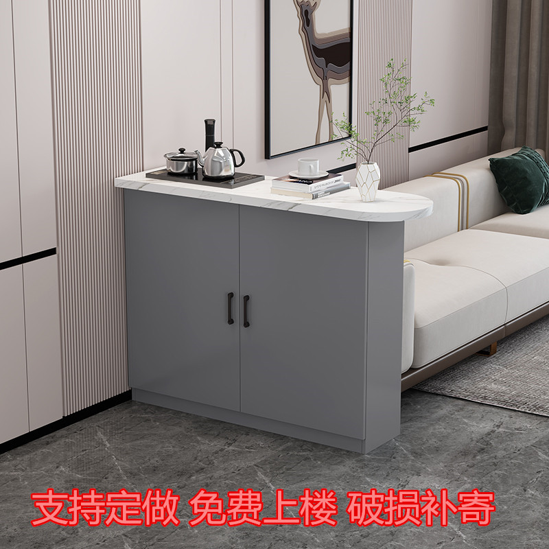 Bar Table Home Custom Open Kitchen Guest Restaurant Partition Cabinet Island Cabinet High Table Multi-Functional Small R*