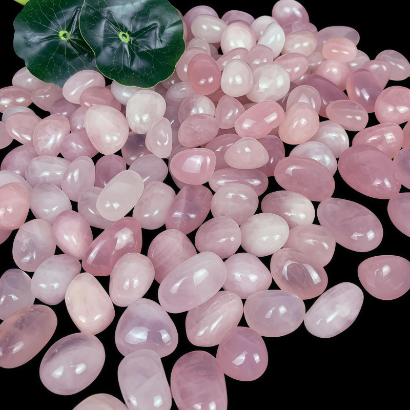 Piedra de lluvia natural colorida piedra rosa guijarro roca pequeña decoración acuario hidropónico de maceta