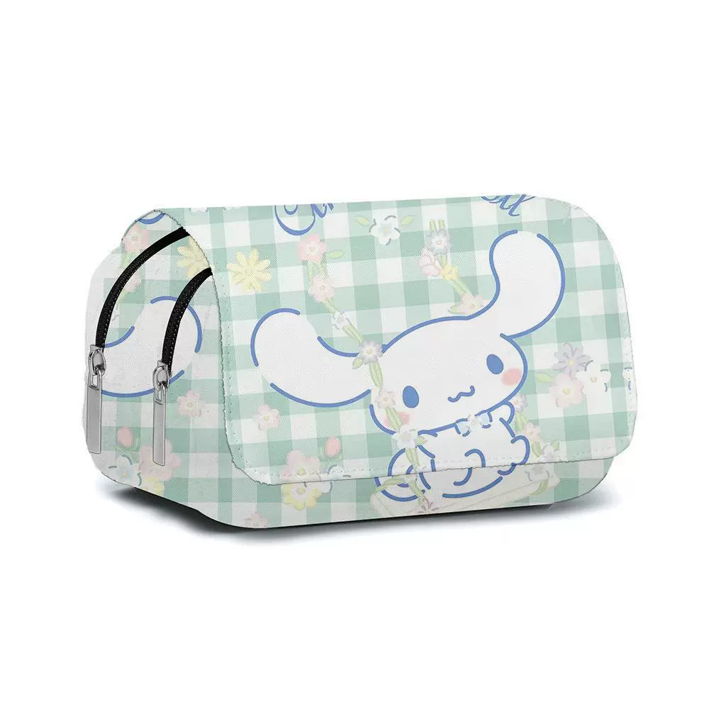 Sanrio, двойной слой футляр для карандашей, 3D, Cinnamoroll