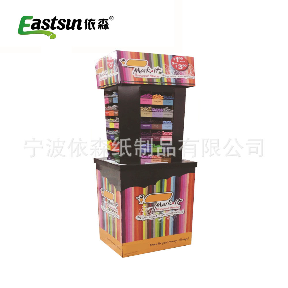 厂家直销 彩色礼盒展示架 小视频展示架 糖果色展架 特殊定制