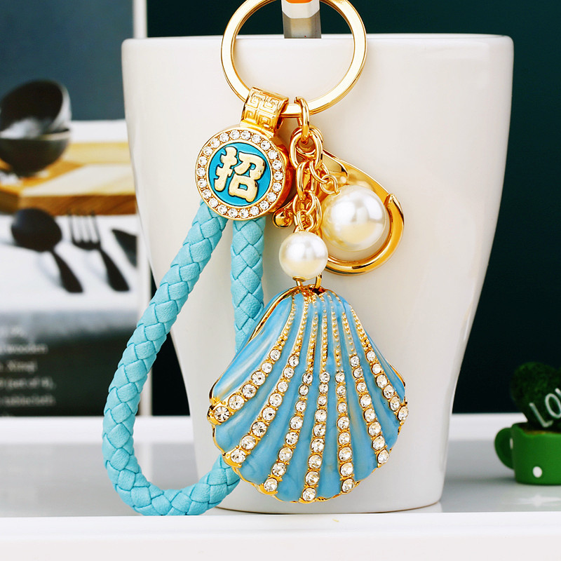 55g Weight Lobster Trigger Clasp Closure Clasp Closure Type Rhinestones Inlay Material Keychain Classification 1 Piece Quantity Daily Occasion Zinc alloy Material Shell Pattern Unisex Gender Plating, Diamond Design Elegant, Cute, Simple Style Style 1 Piece Elegant Cute Simple Style Shell Zinc Alloy Plating Diamond Rhinestones Unisex Lobster Trigger Clasp Closure Keychain 10