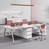 硕然 Столовые столы и кресла в Zhenxuan. Простой современный компьютер