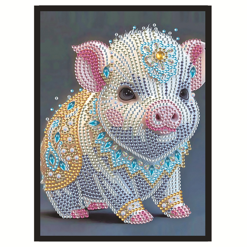 Transfronterizos nuevos dibujos de diamantes DIY hechos a mano unicornio dibujo de diamantes cuaderno dibujo de diamantes llenos de pintura de diamantes