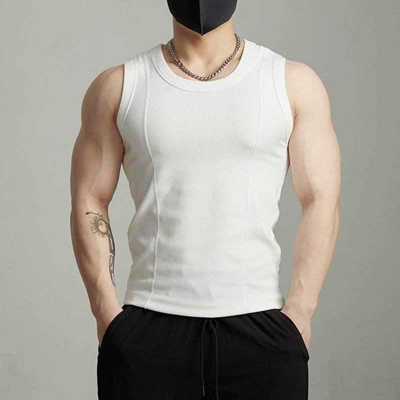 Американский тяжелый спорт без рукавов мужской жилет на плече