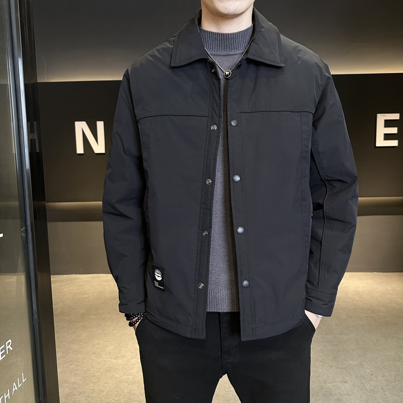 National Standard 50 Lightweight down Jacket Men's Autumn and Winter 2025 New Trendyy Shirt-Style Jacket Men's Jacket Lightweight