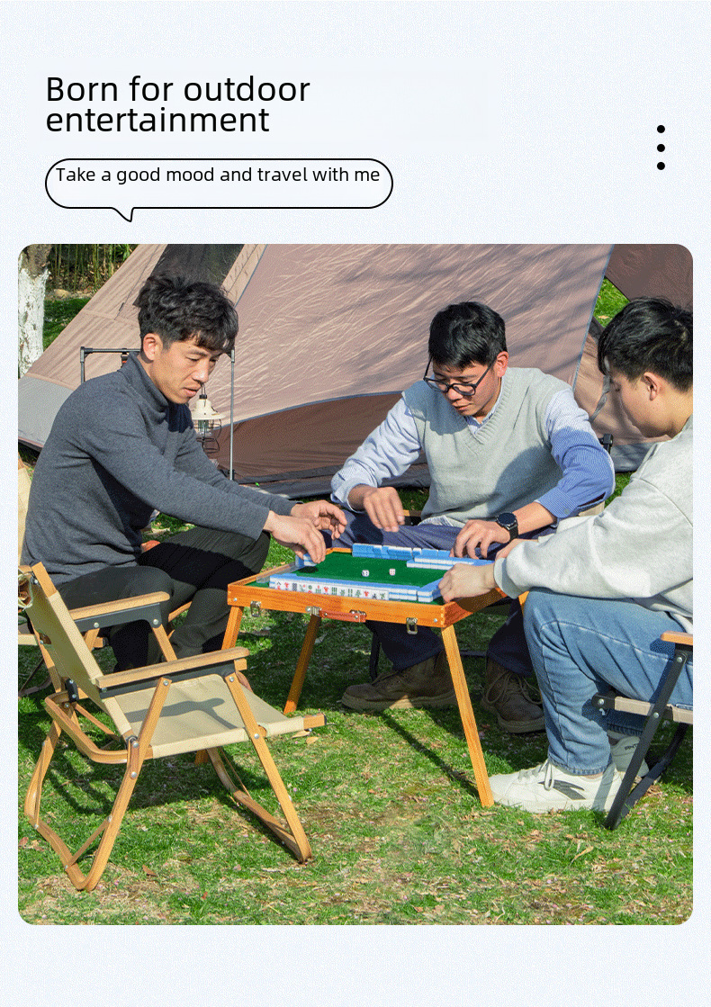 Mahjong Table Set Image 4