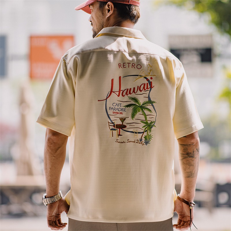 Retro beach summer shirt