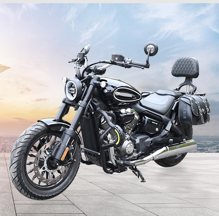 Suitable for Benda Chinchilla 350: crash bars, anti-fall bumpers, foldable backrest, tail rack, side bags, rear cargo rack modification parts