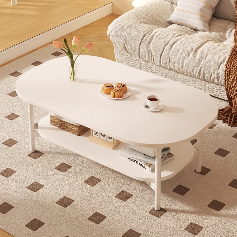 Mesa de té pequeña sala de estar casera sofá de aire crema mesa pequeña simple moderna creativa nueva mesa de té simple