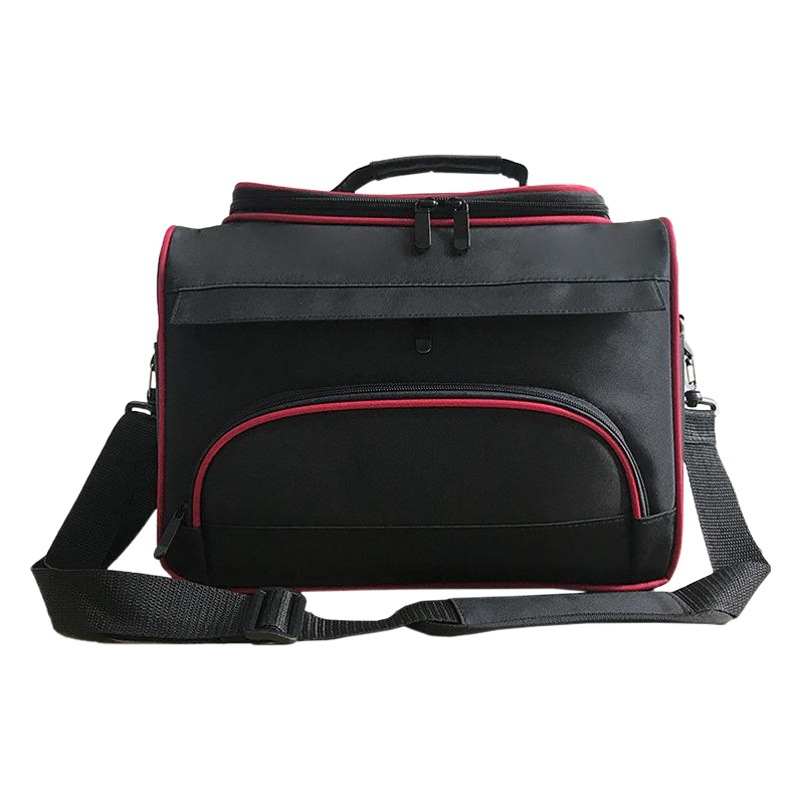 Belleza y peluquería al por mayor multi-funcional tijeras bolsa crossbody lienzo kit portátil maquillaje tatuaje bolsa