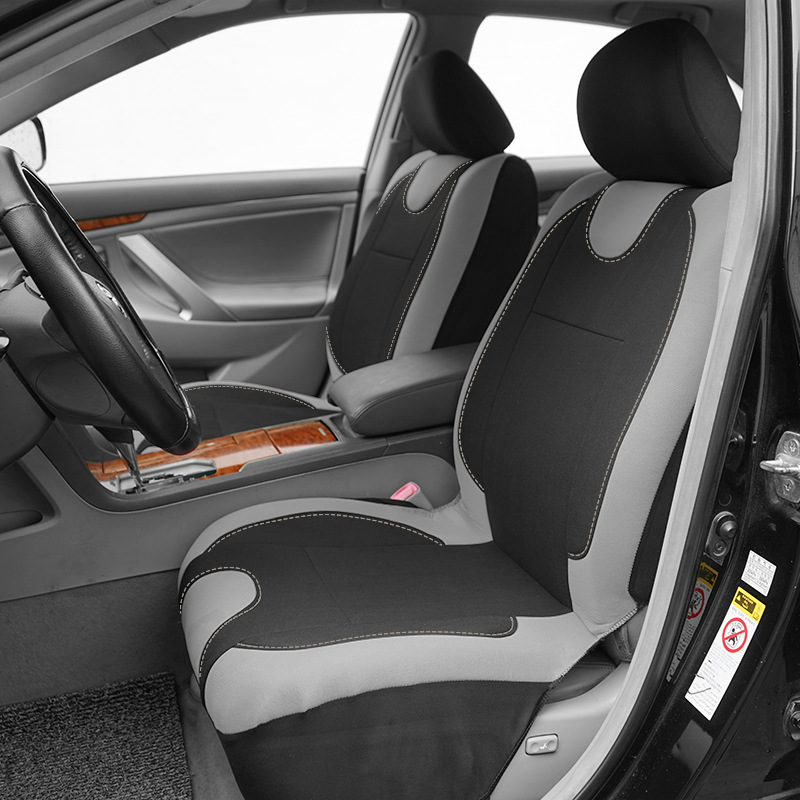 Universal Car Seat Cover PU Embroidered Car Seat Cushion Cover for All Seasons TEMU Hot-Selling Factory Direct Shipment