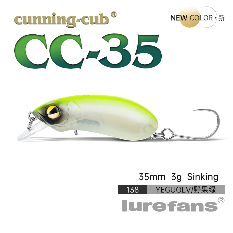Даһе Бенлю CC35cc40cc50cc60cc60cc70 рок толстый парень взрыхлял войска рыба Майно Луа наживка поддельная наживка