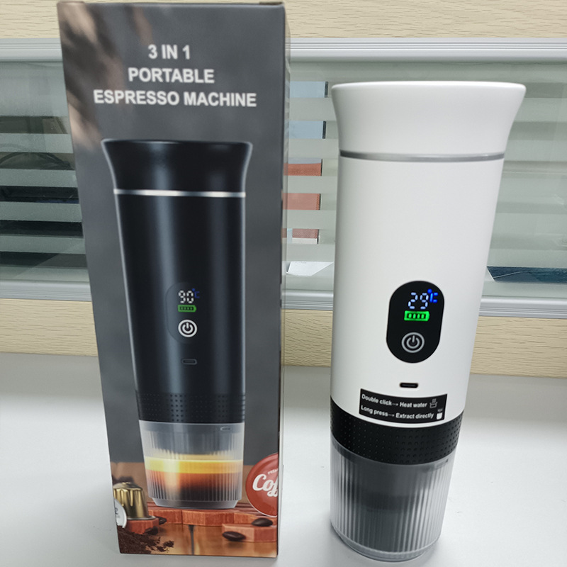 国境を越えた新しいカプセルコーヒーマシンエスプレッソポータブルコーヒーマシンコーヒーパウダーサイズカプセルスリーインワン|undefined