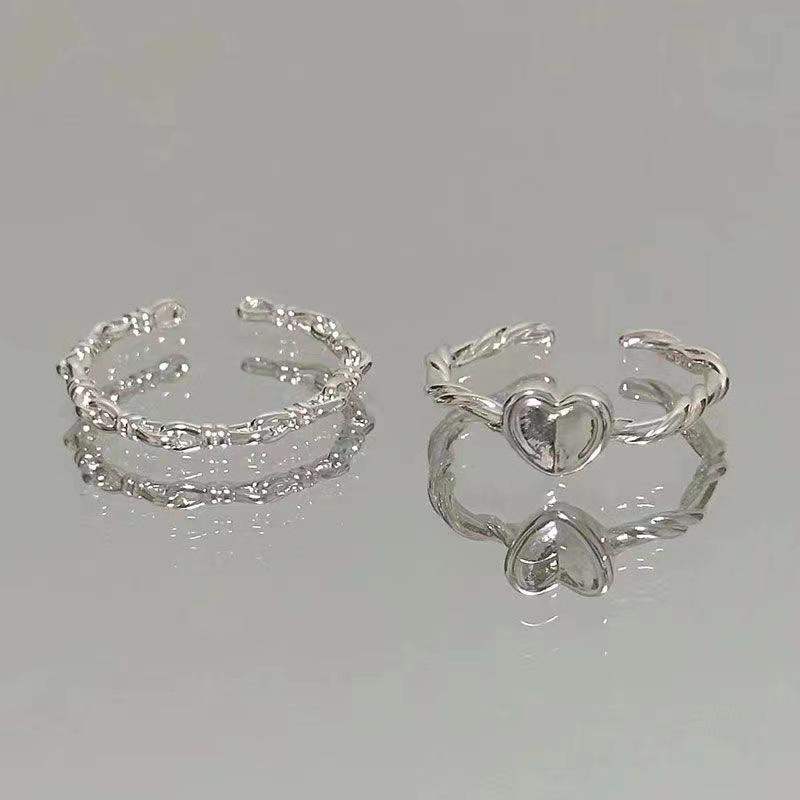 Minimalistic brand design woven ring