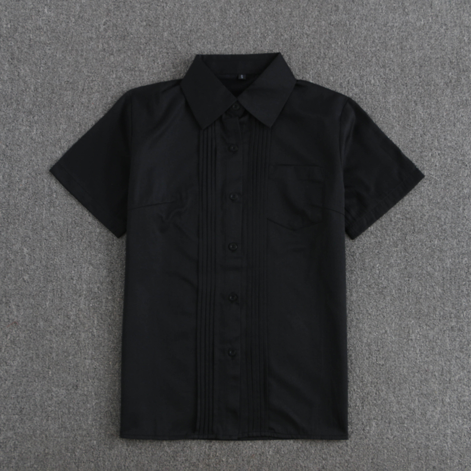 Short sleeves-black (D19005)