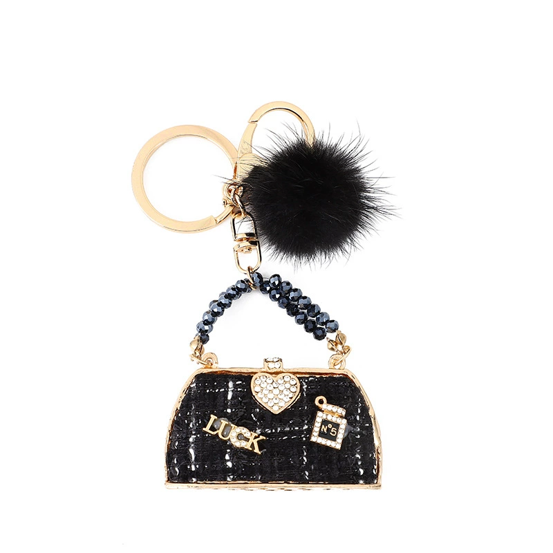 Маленькая ткань, брелок, сумка, стиль Chanel, подарок на день рождения