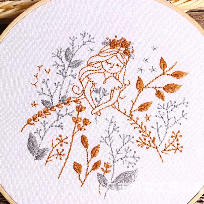 DIY manual bordado kit material paquete europeo de dibujos animados animal principiante kindergarten formación enseñanza