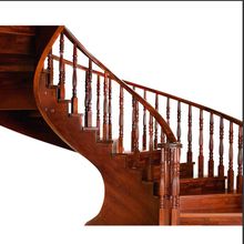红橡木欧式榉木简约实木楼梯橡木护栏栏杆现货大小立柱扶手