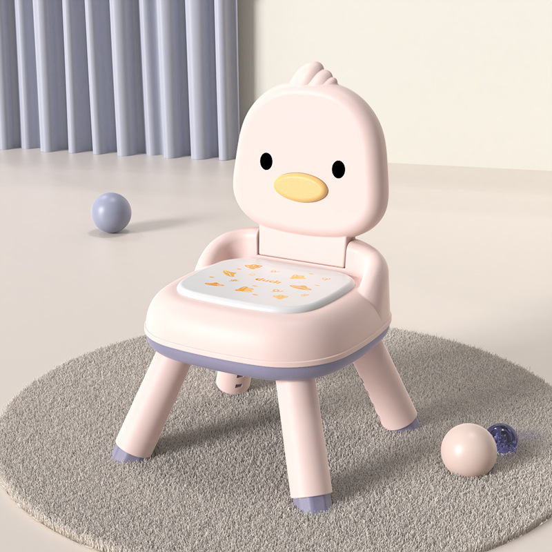 silla infantil silla de plástico grueso respaldado jardín de infantes bebés dibujos animados pequeños bancos lindos asientos domésticos antideslizantes image 10