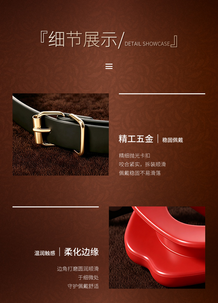 SM-含丹口塞奢享版 Adult Oral Play Mouth Accessory in Red — detail image 8