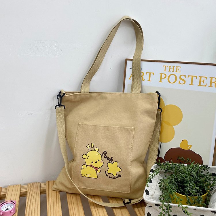 New high-appeartion-level hand-held tote bags are selling well, large-capacity single-shoulder crossbody bags, and wholesale canvas bags for junior and senior high school students undefined