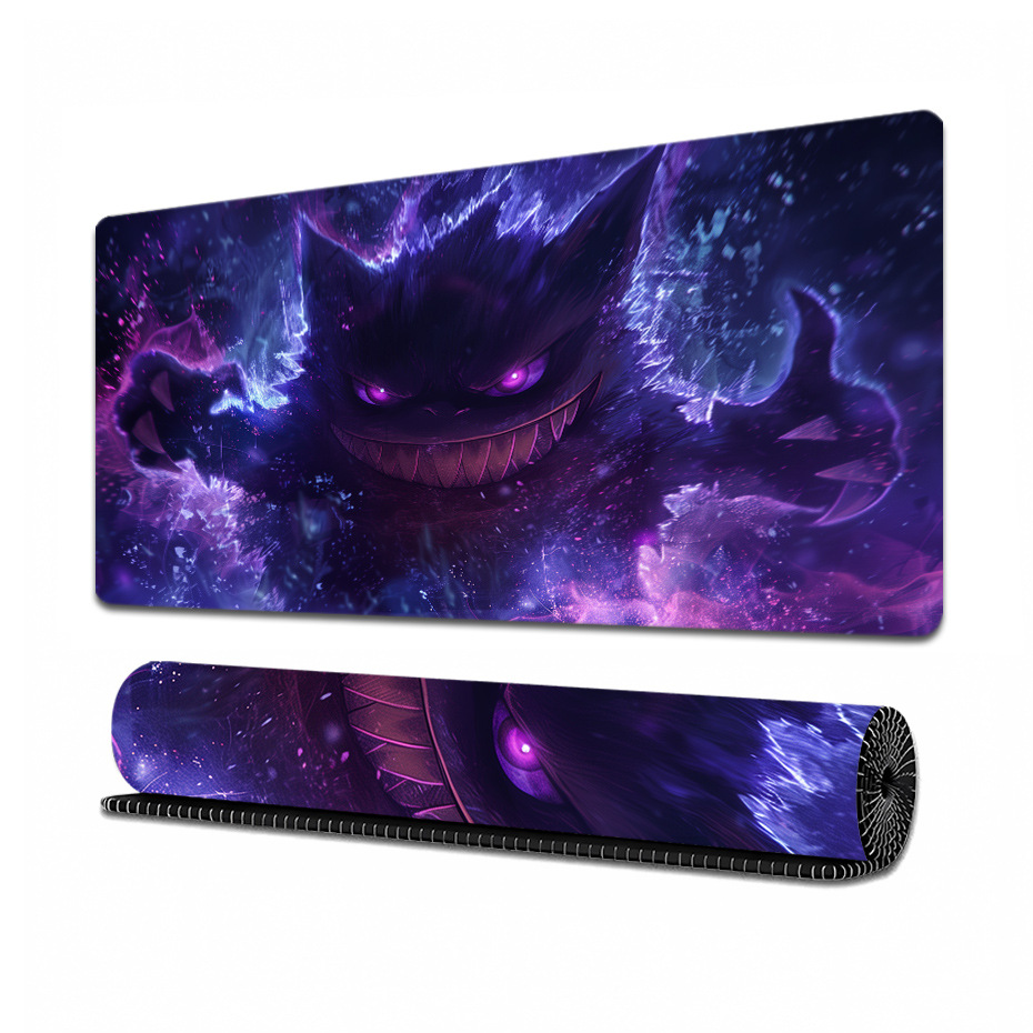 Baby digital Geng Ghost teclado de computadora animado para niños gran mouse pad teclado de mesa de juego pad