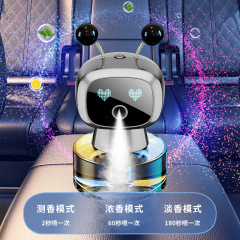 車のアロマセラピー香水車の室内装飾クリエイティブ車の装飾品ロボットスマートフレグランス男性と女性の車のインテリア用品