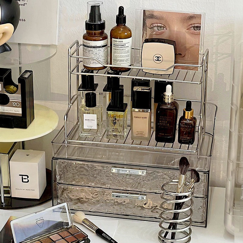 Estante de acero inoxidable de aire lavabo de baño para cosméticos gel de baño artículos de higiene estante de almacenamiento de drenaje