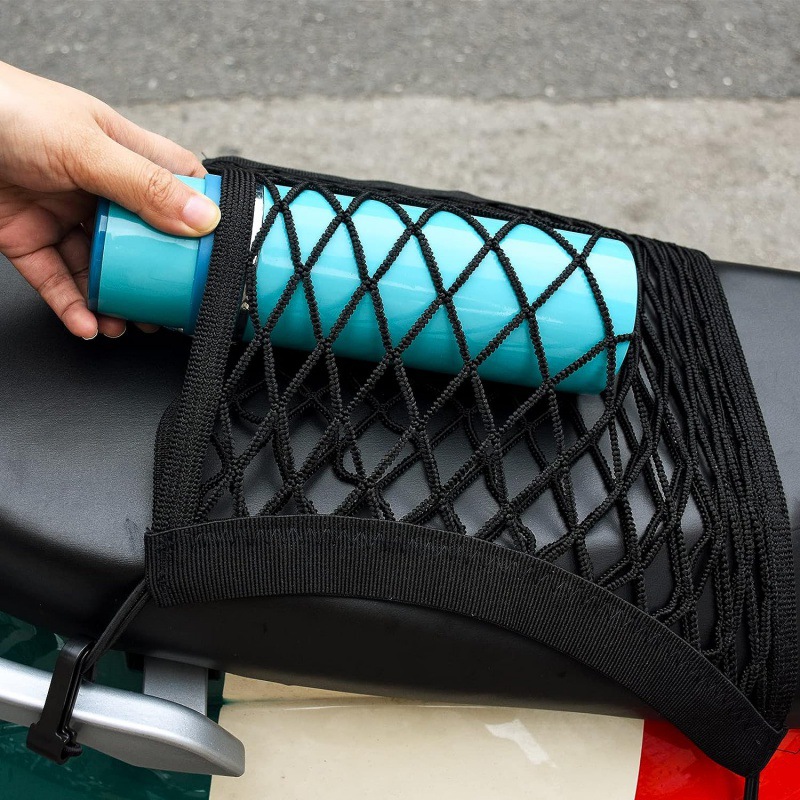 2 Pack Motorcycle Cargo Net, M