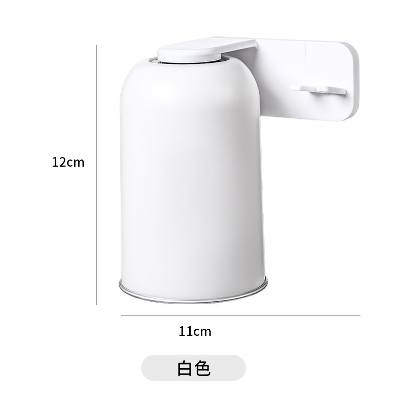 磁気マウスウォッシュカップ歯ブラシ収納ラックステンレス鋼歯ブラシカップ壁掛けパンチフリー逆さ歯ブラシカップホルダーシンプル|undefined