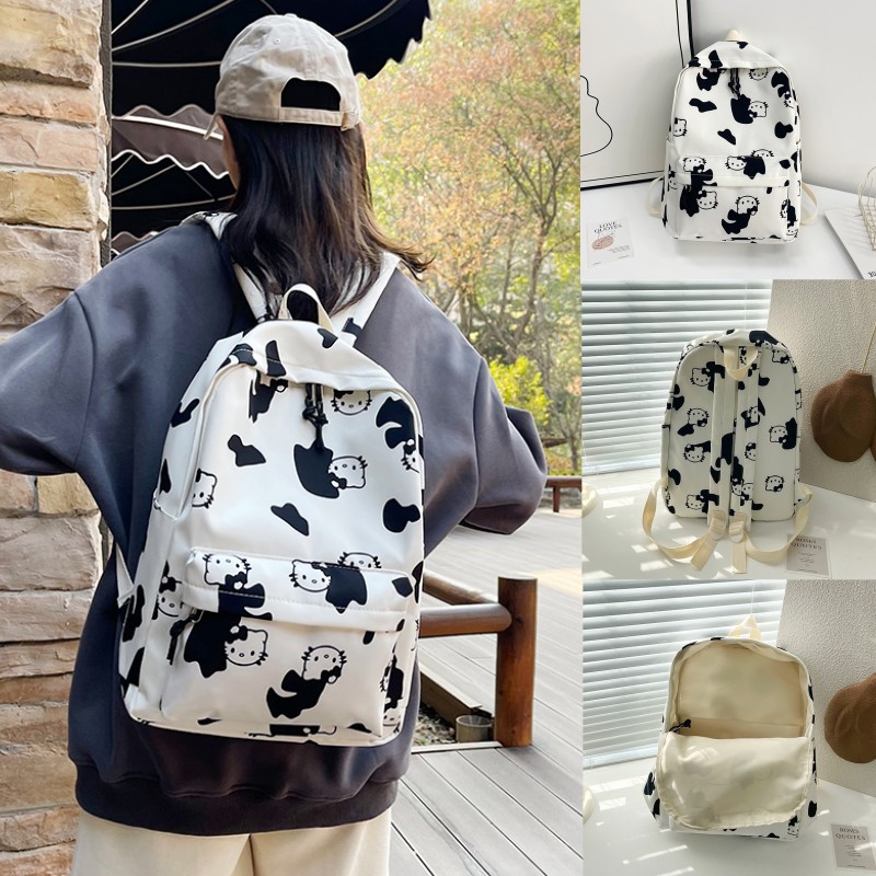 Nueva mochila pequeña fresca y linda para estudiantes de primaria y media escuela mochila de estilo universitario de gran capacidad, mochila ligera y simple