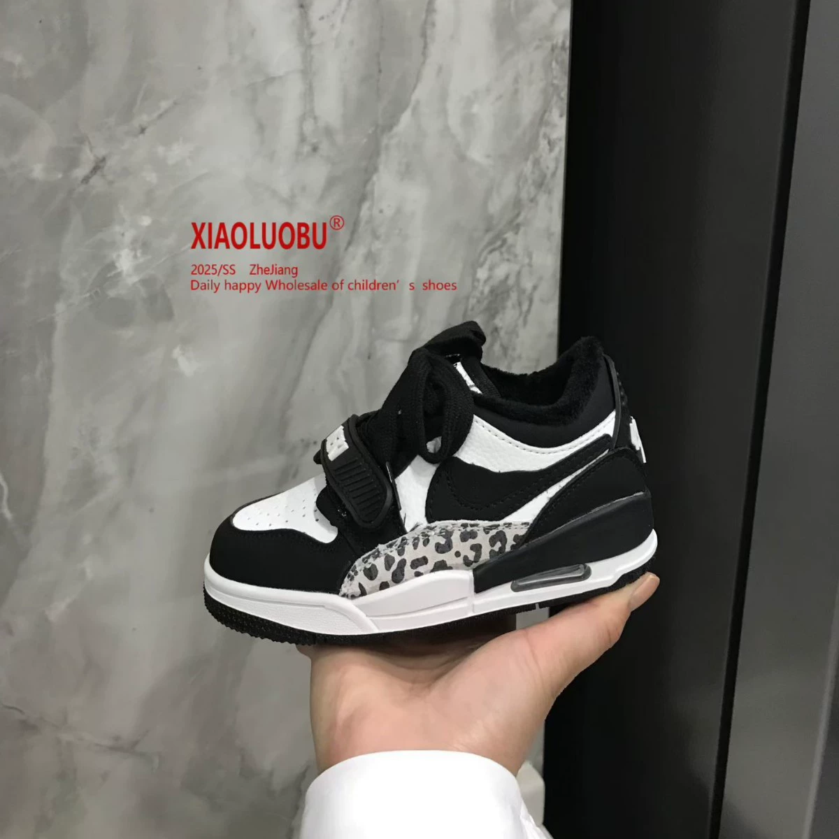 Air Jordan, детские демисезонные тёплые кроссовки для мальчиков, обувь, спортивная обувь для отдыха, семейный стиль, для бега