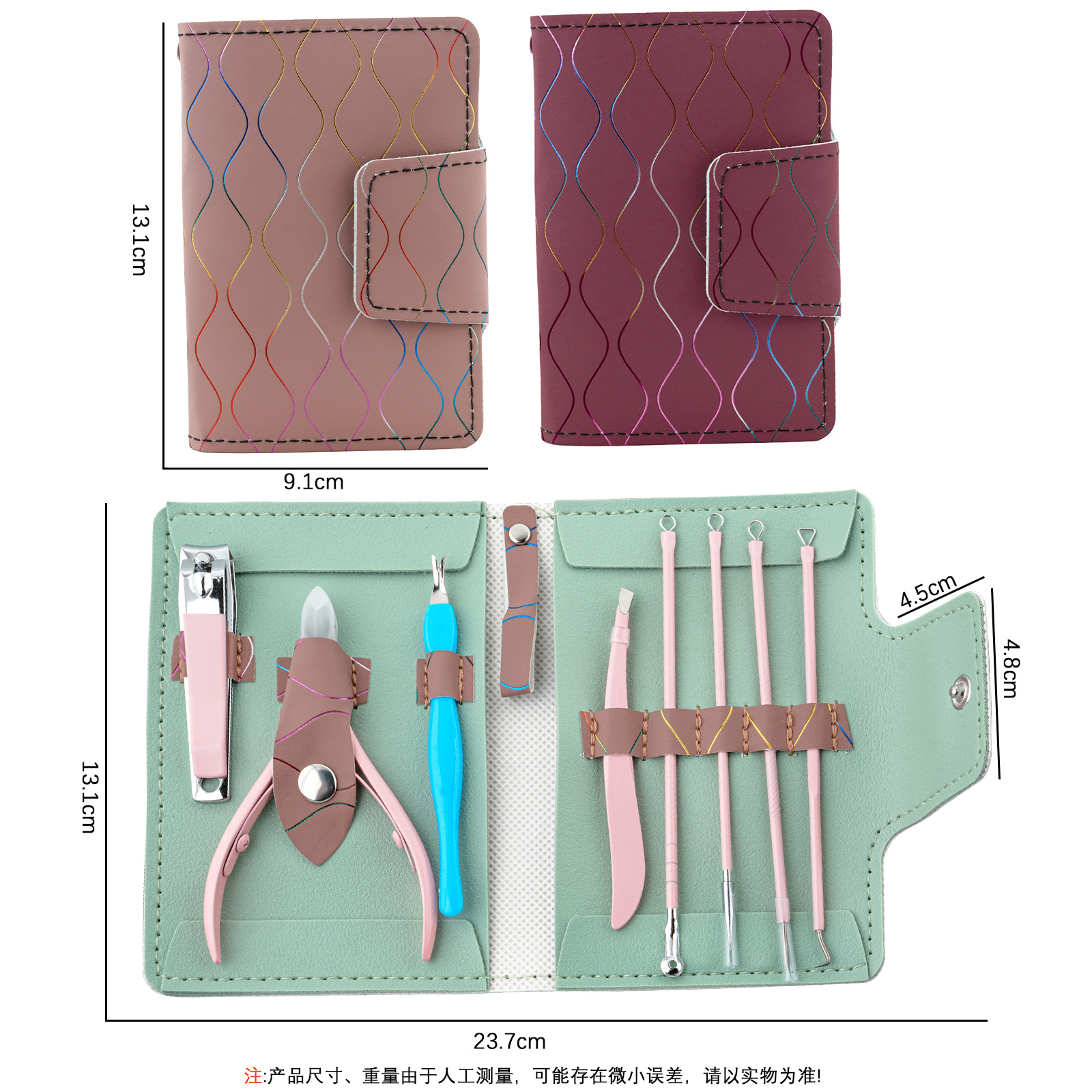 Juego de cortaúñas, tijeras para la piel muerta, herramientas para uñas, cuchillo de pedicura, uso doméstico original, pinzas para la piel muerta, para tienda de uñas